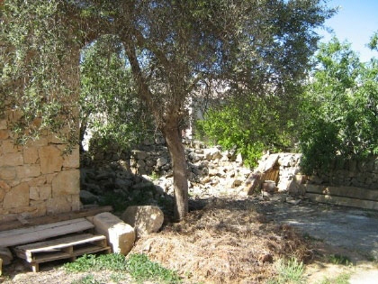 Der Garten muss noch angelegt werden