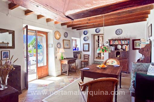 Eingangsbereich der traditionalen Finca