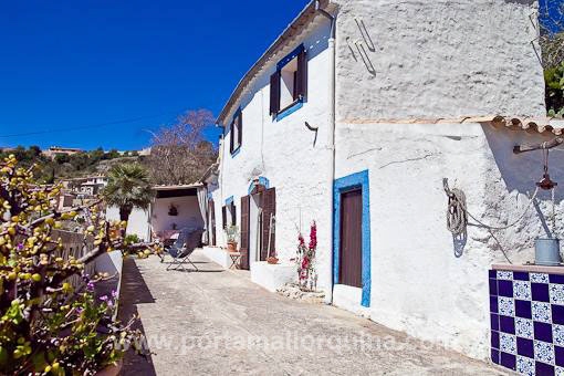 Vorderterrasse der Finca