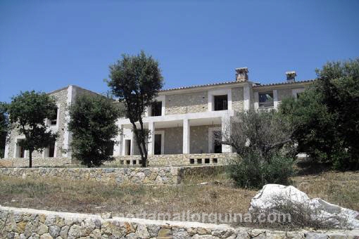 Fassadenansicht der Finca