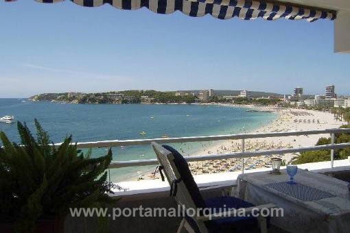 Blick auf Cala Vinyas
