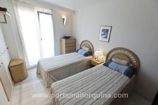 Helles Schlafzimmer