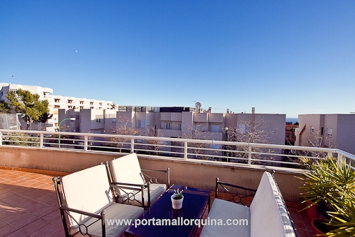 Terrasse mit Meerblick