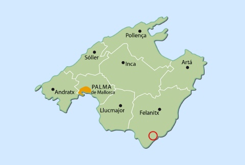 Santanyi auf Mallorca