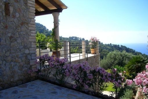Gemütliche Finca mit Meerblick in Estellencs