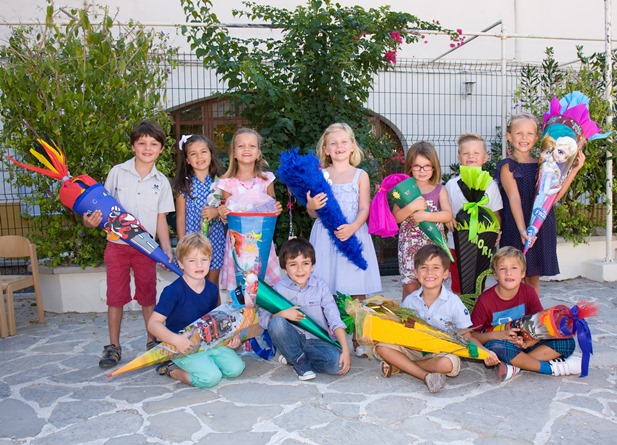 Los niños del primer grade en Eurocampus Deutsche Schule. (Imagen: Europcampus)