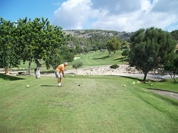 Golfplatz im Südwesten Mallorcas