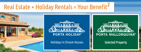 Full-Service vom Kauf bis zur Ferienvermietung: Porta Mallorquina Real Estate und Porta Holiday.