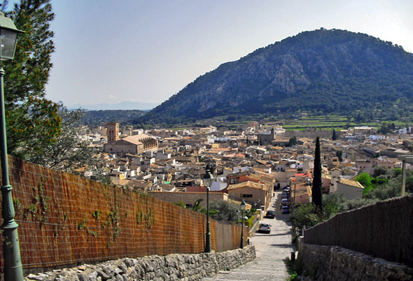 La montaña Puig de Maria en Pollensa