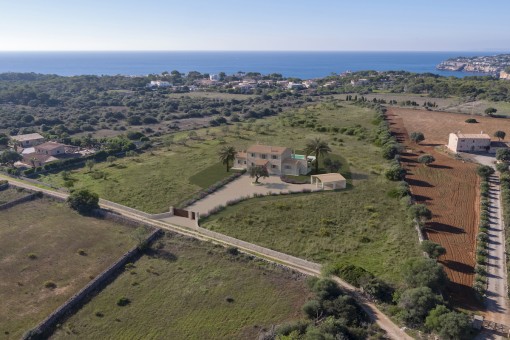 Sensationelle Neubau-Finca bei Cala Figuera mit Meerblick