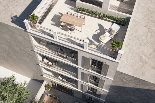 Penthouse mit Dachterrasse nahe des Palma Sport- und Tennis Clubs Santa Catalina