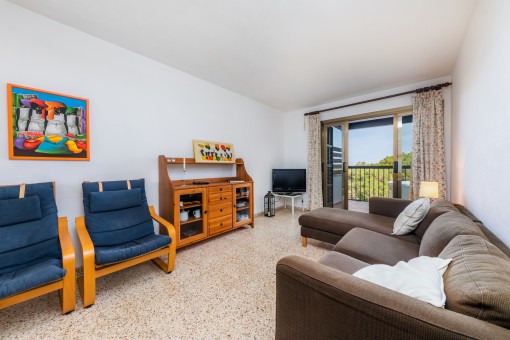 Schöne Wohnung wenige Meter vom Strand von Font de Sa Cala entfernt