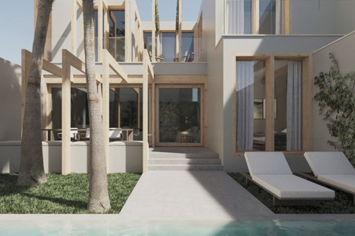 Pool und Terrasse