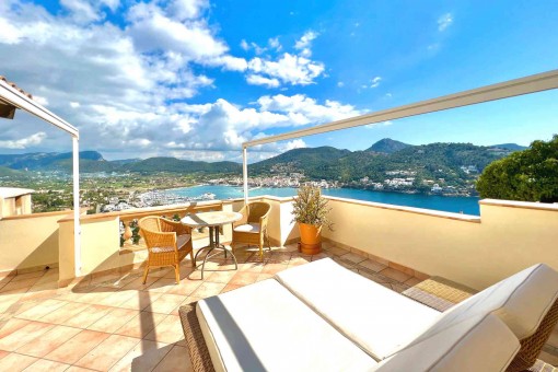 Dachterrasse mit Weitblick