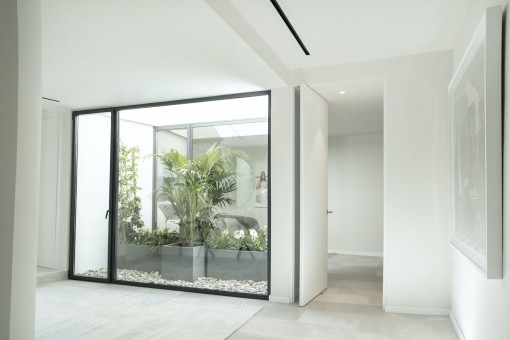 Blick zum Patio