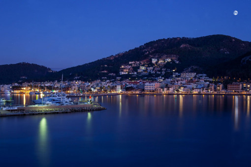 Port Andratx bei Nacht