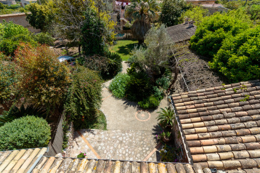 Terrasse und Garten