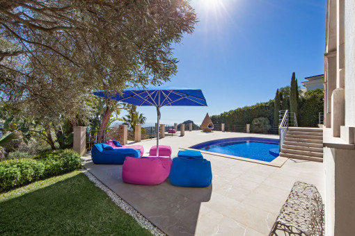 Poolbereich