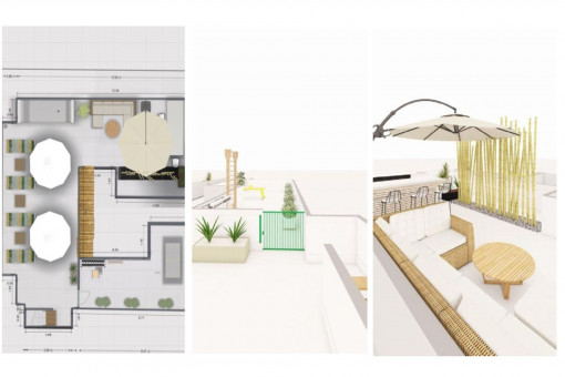 Plan Dachterrasse
