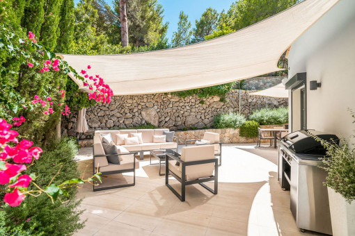 Herrliche Terrasse