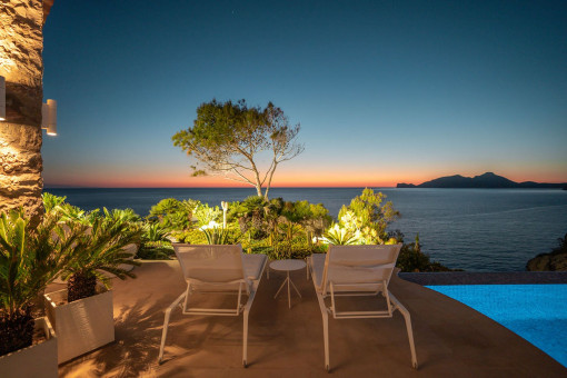 Exklusive Villa in erster Meereslinie in Port d'Andratx