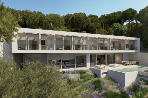 Exklusive Designer-Villa mit fantastischem Meer- und Panoramablick in Portals Nous