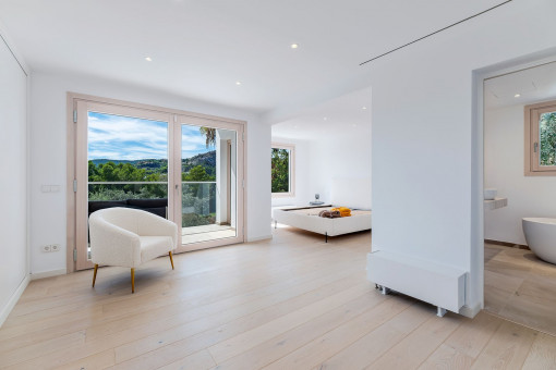 Ein weiteres komfortables Schlafzimmer