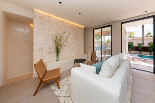 Helles Wohnzimmer