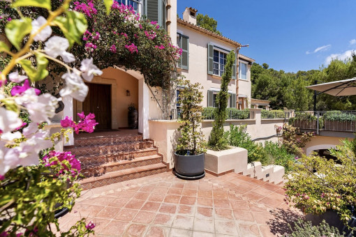 Mediterrane Fassade