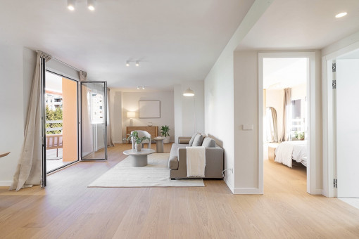 Großzügiger, aufgeschlossener Wohnbereich