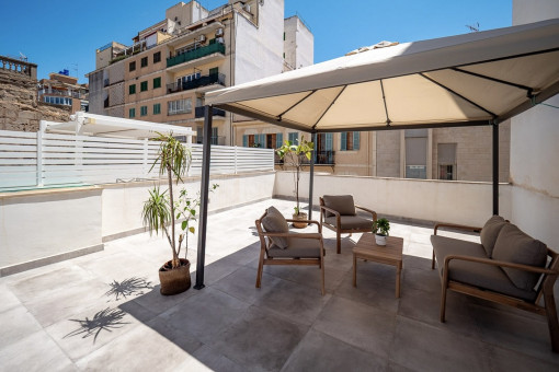 Private Dachterrasse