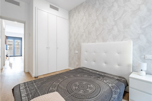 Eines von 2 Schlafzimmern