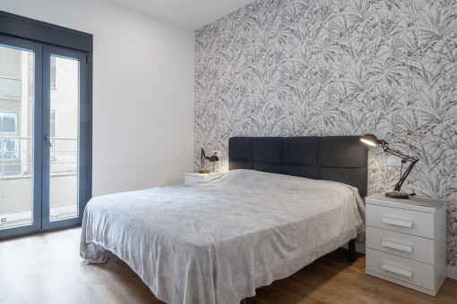 Eines von 2 Schlafzimmern