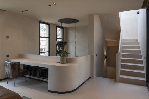 Office Ecke im Master-Schlafzimmer