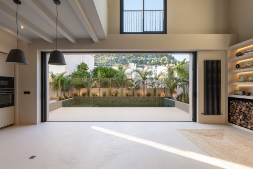 Wohnbereich mit Blick