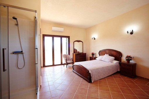 Masterbedroom mit Bad en Suite