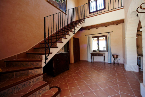 Treppenhaus und Eingangsbereich