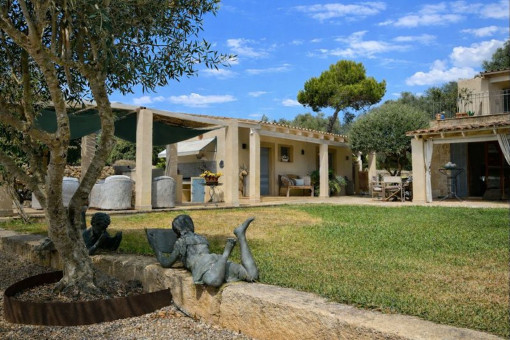 Blick auf das Gästehaus