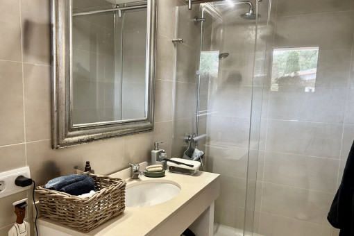 Bad en Suite im Erdgeschoss