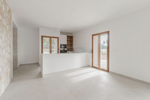 Küche mit Kücheninsel