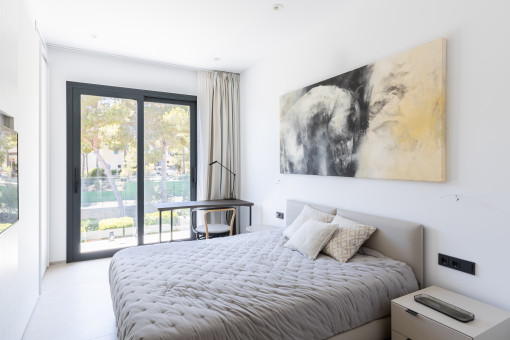 Eines der Schlafzimmer