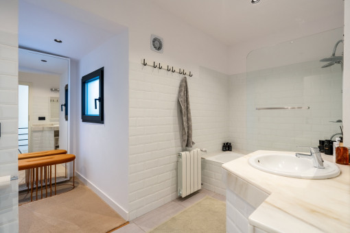 Badezimmer im Obergeschoss