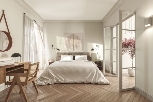 Großzügiges Schlafzimmer