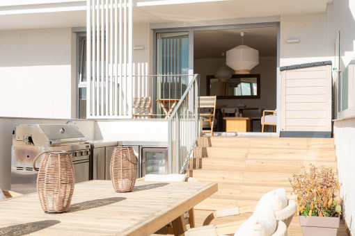 Außenküche mit Grill