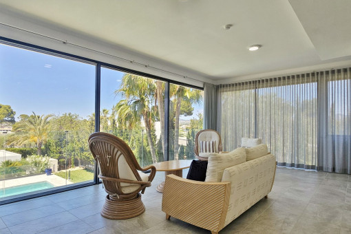 Wohnzimmer im Obergeschoss