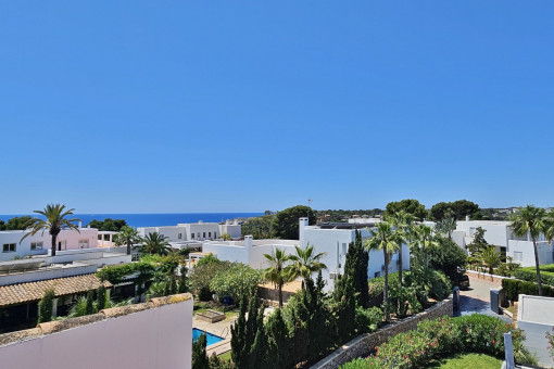 Meerblick von der Dachterrasse