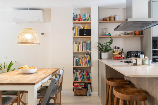 Gemütlicher Essbereich 