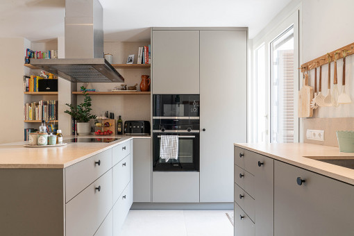 Offene Designerküche