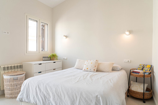 Eines der drei Schlafzimmer 