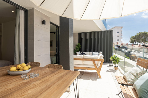 Private Terrasse 